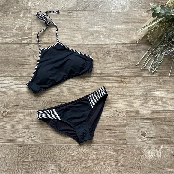 Sea Level Halter Two Piece Swimsuit size 8 - Picture 1 of 15